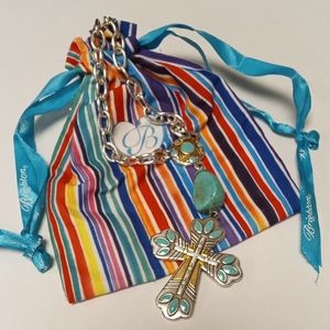 😍😍 Brighton cross pendant necklace with bag